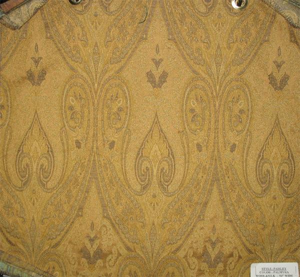 PAISLEY fabric collection cover - Catania Silks