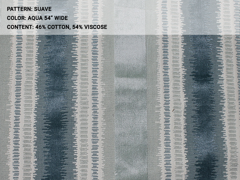 SUAVE fabric collection cover - Catania Silks