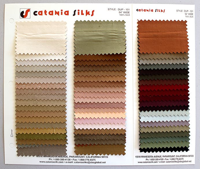 DUP 101 - SOLID fabric - Catania Silks