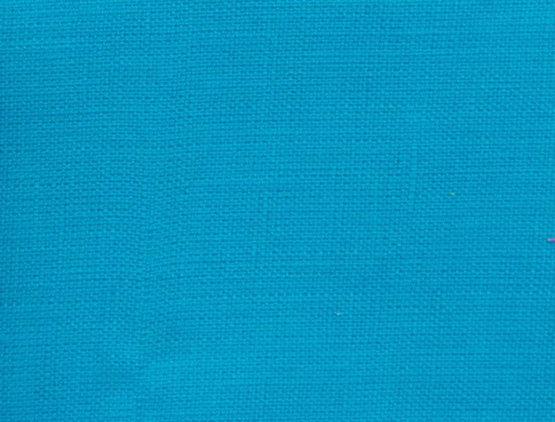LINEN SOLIDS fabric in Florenza Turquoise - Catania Silks