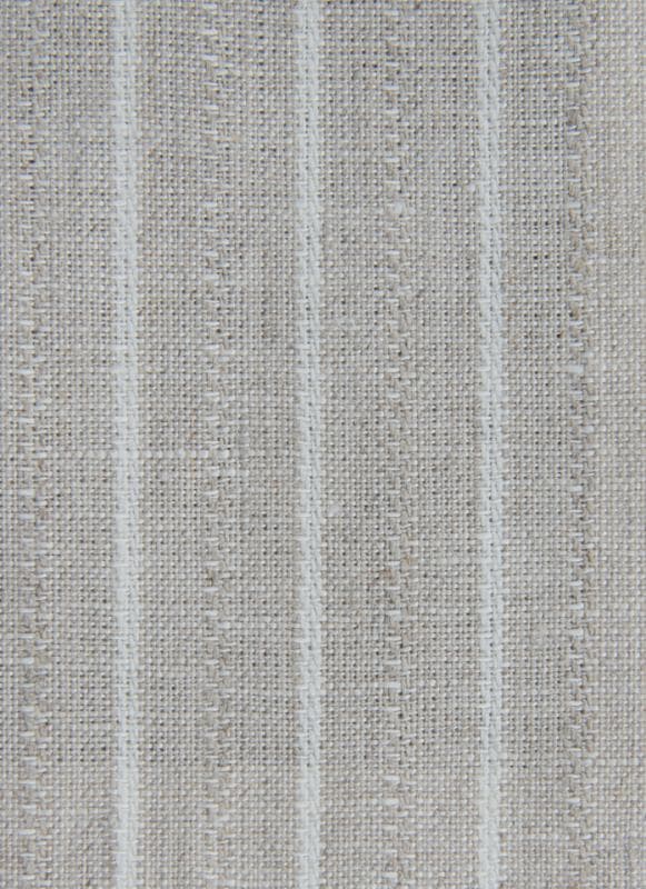 LINEN STRIPE fabric in Shell Stripe - Catania Silks