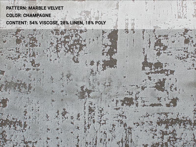 MARBLE VELVET fabric - Catania Silks