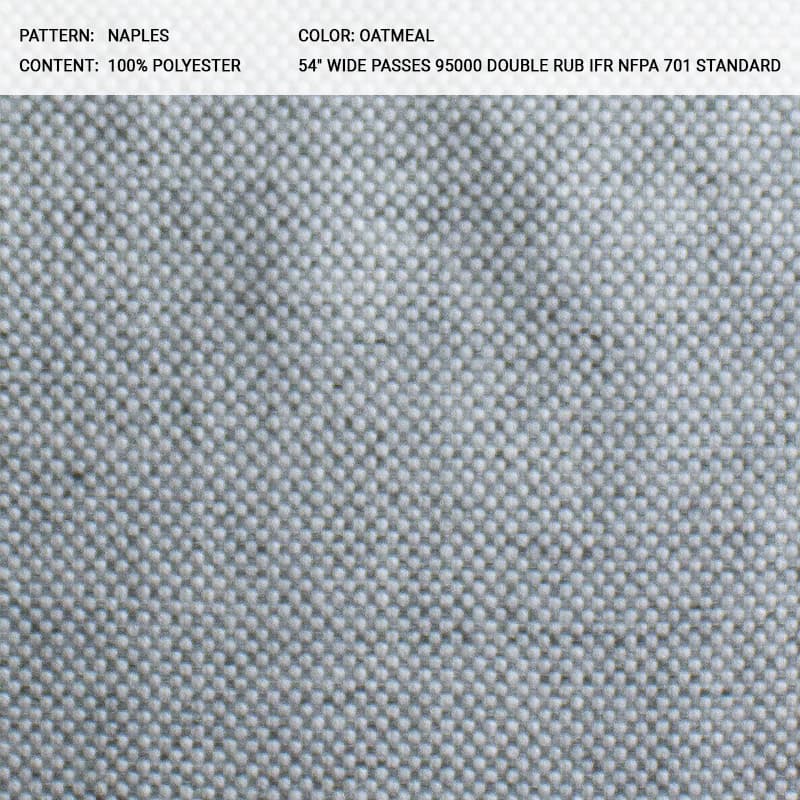 NAPLES fabric in Oatmeal - Catania Silks