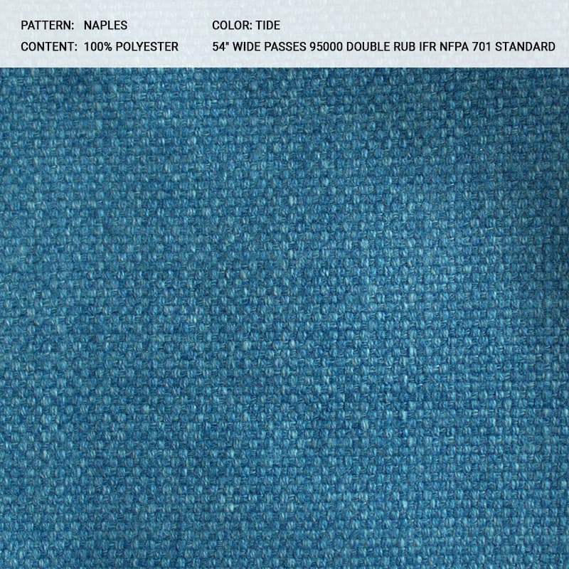 NAPLES fabric in Tide - Catania Silks