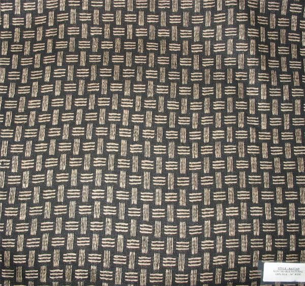 RATTAN SILK fabric in Rattan X - Catania Silks