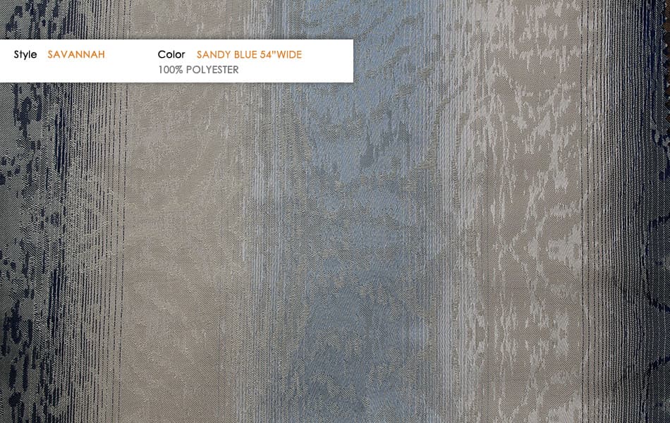 SAVANNAH fabric - Catania Silks