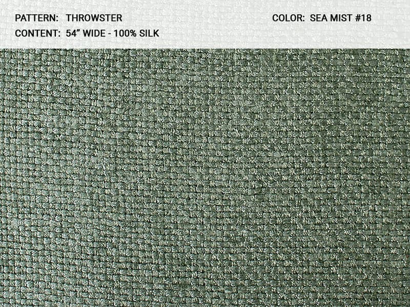 THROWSTER fabric - Catania Silks