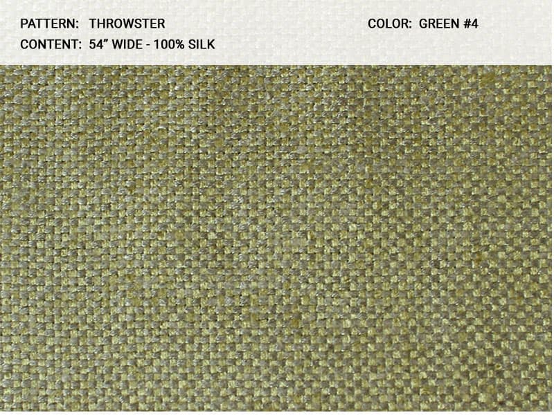 THROWSTER fabric - Catania Silks