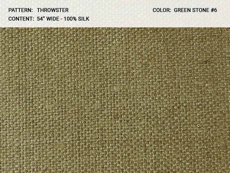 THROWSTER fabric - Catania Silks