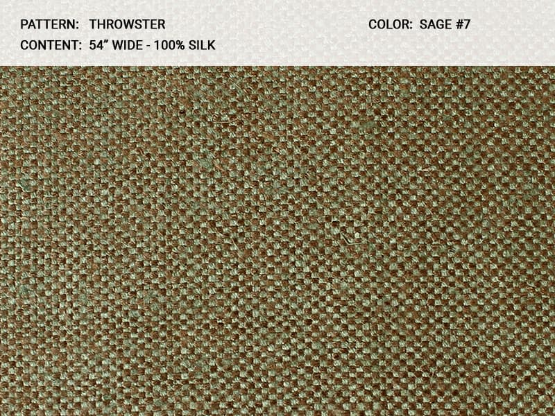 THROWSTER fabric - Catania Silks