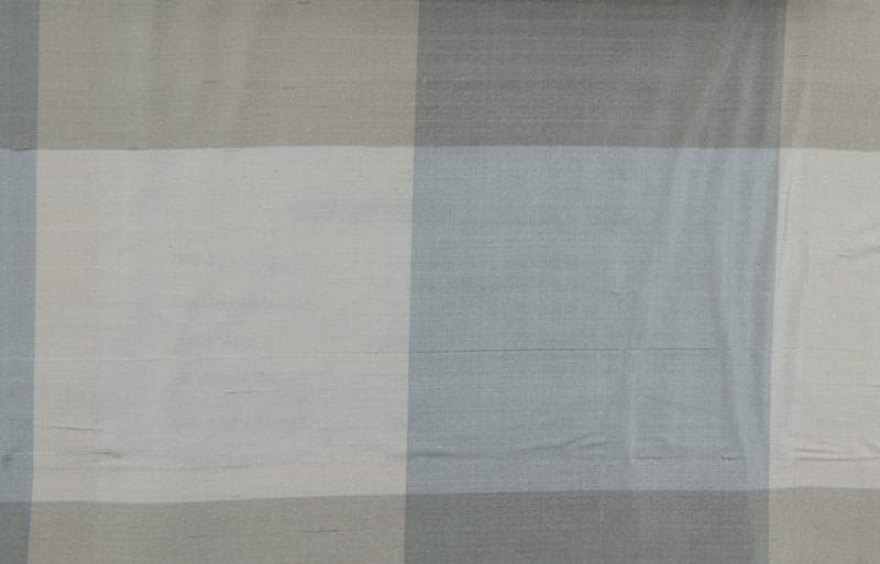 duoponi check fabric in Silk Dupioni Checks Donna - Catania Silks